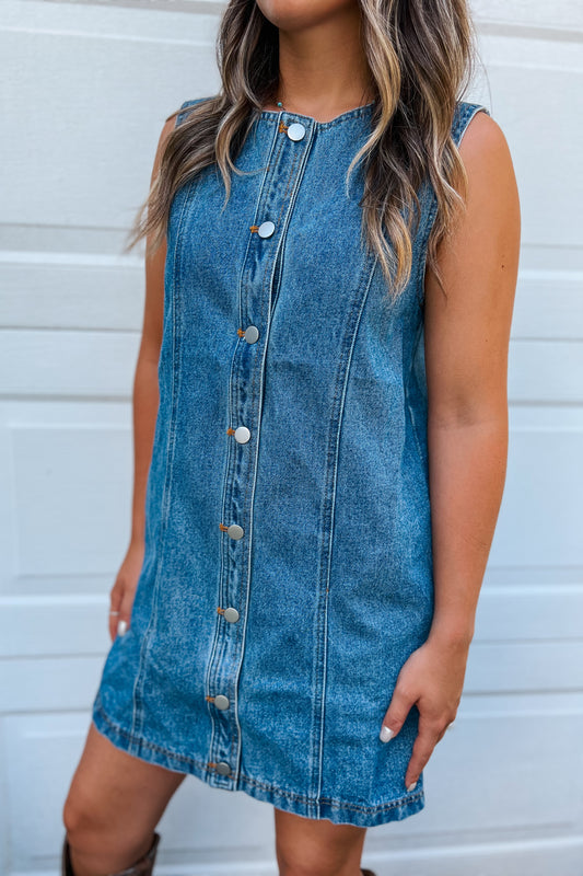 The Mya Denim Dress