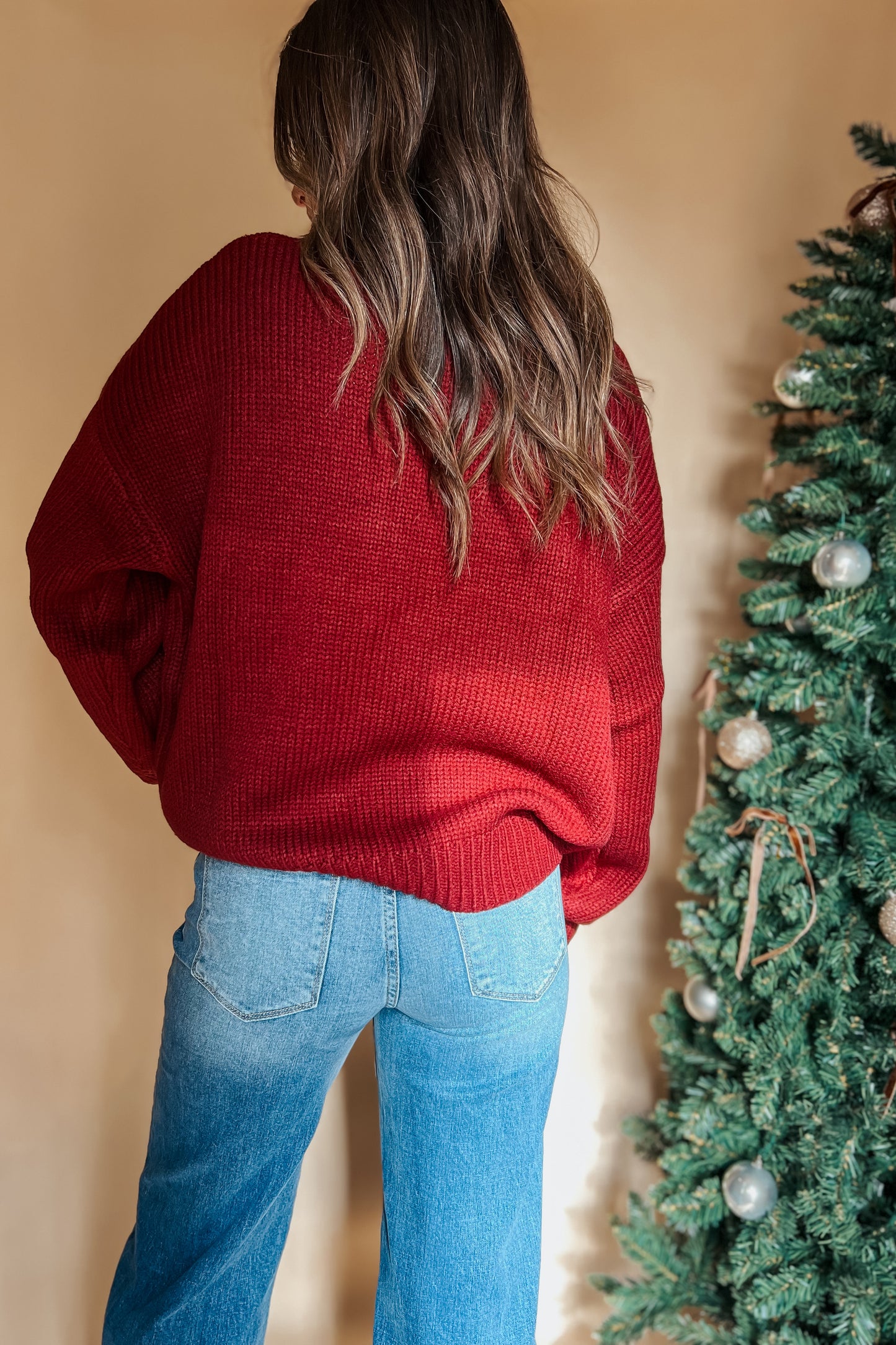 Horsin’ Around Sweater | Maroon