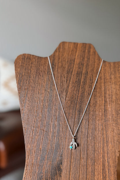 Dainty Kingman Cactus Necklace