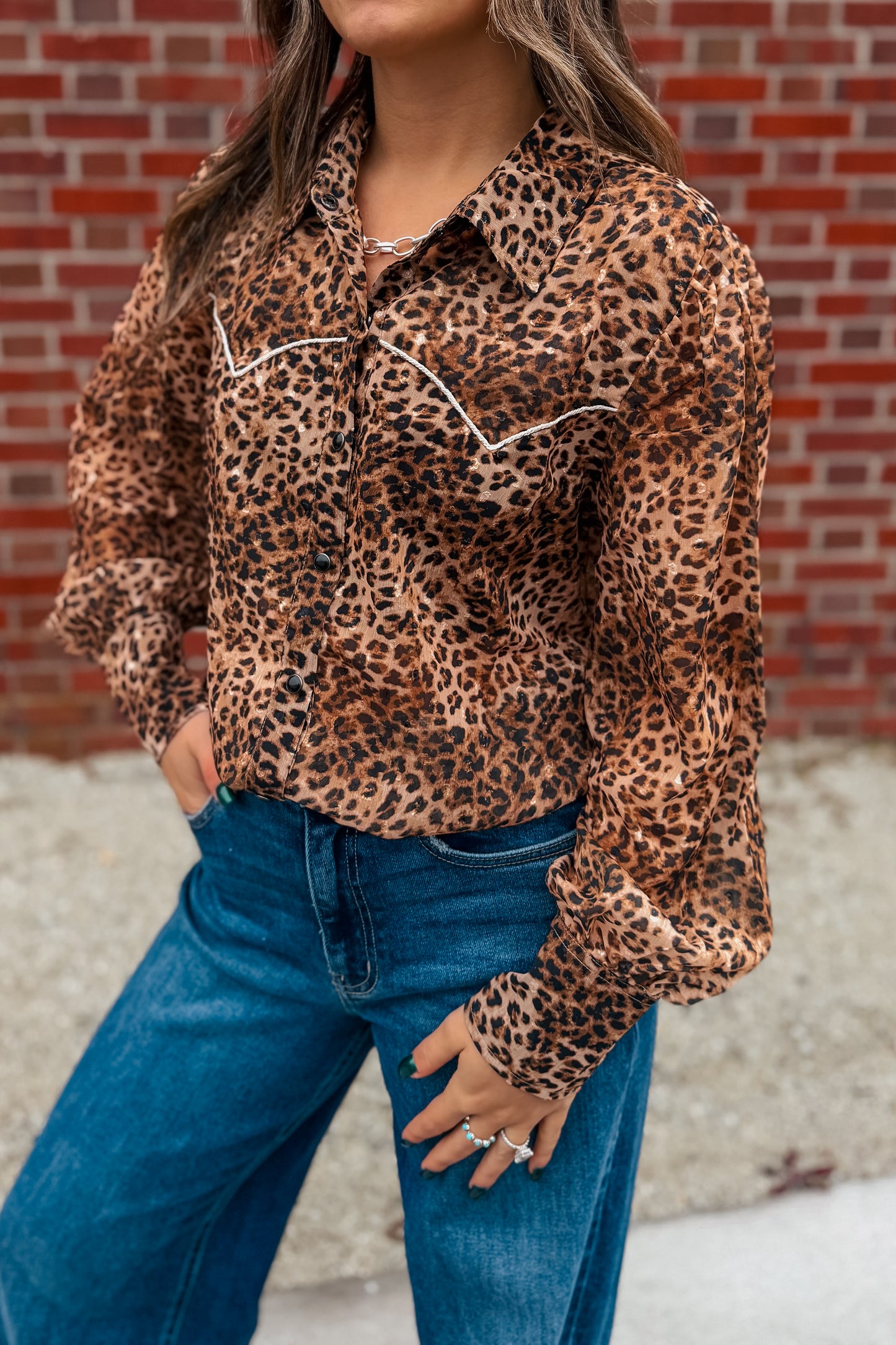 Wild at Heart Leopard Top