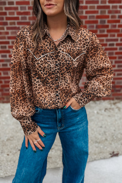 Wild at Heart Leopard Top