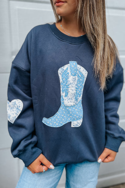 Patchwork Sweatshirt