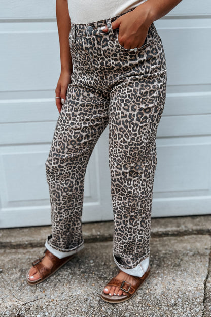 Leopard Jeans