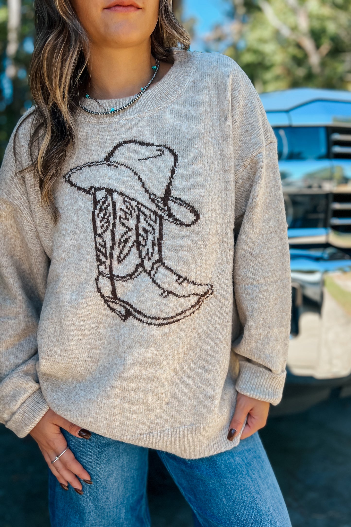 Cowgirl Way Sweater