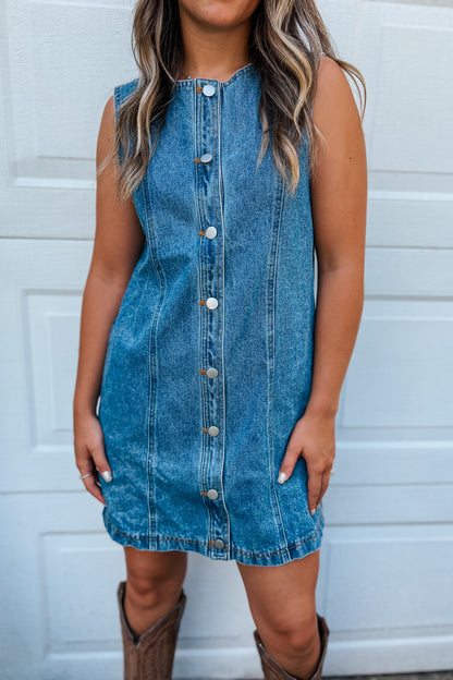 The Mya Denim Dress
