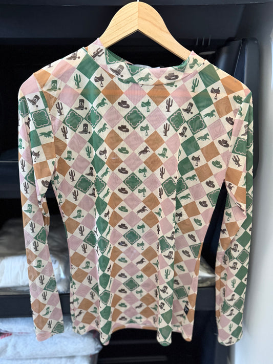 Green Diamond Mesh