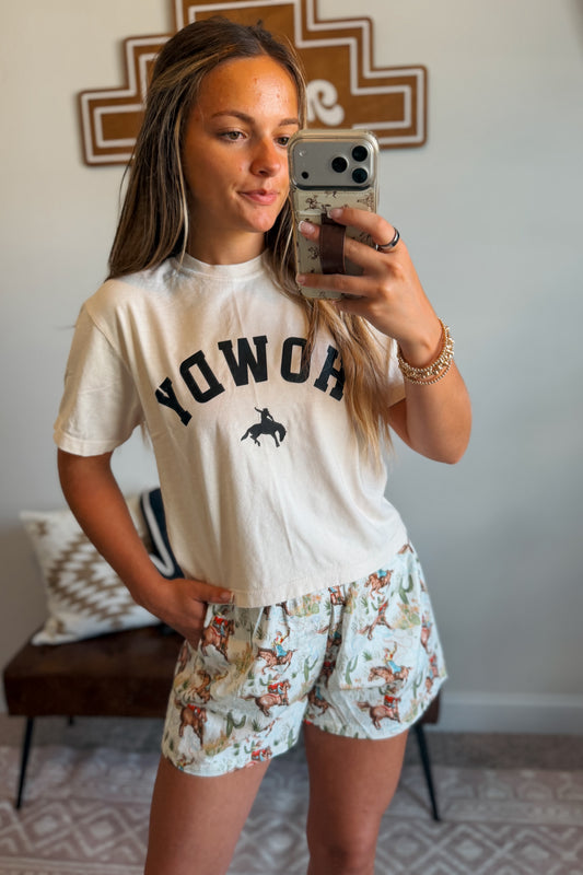 Howdy Tee | Cream