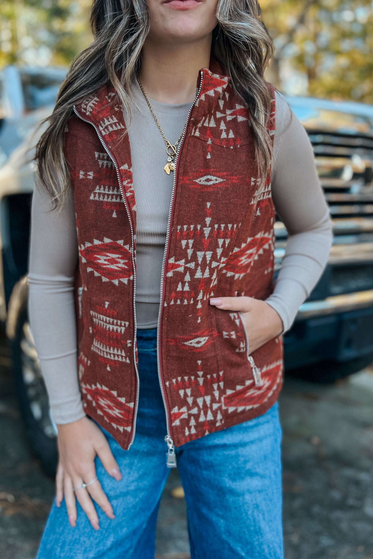 Desert Trails Aztec Vest