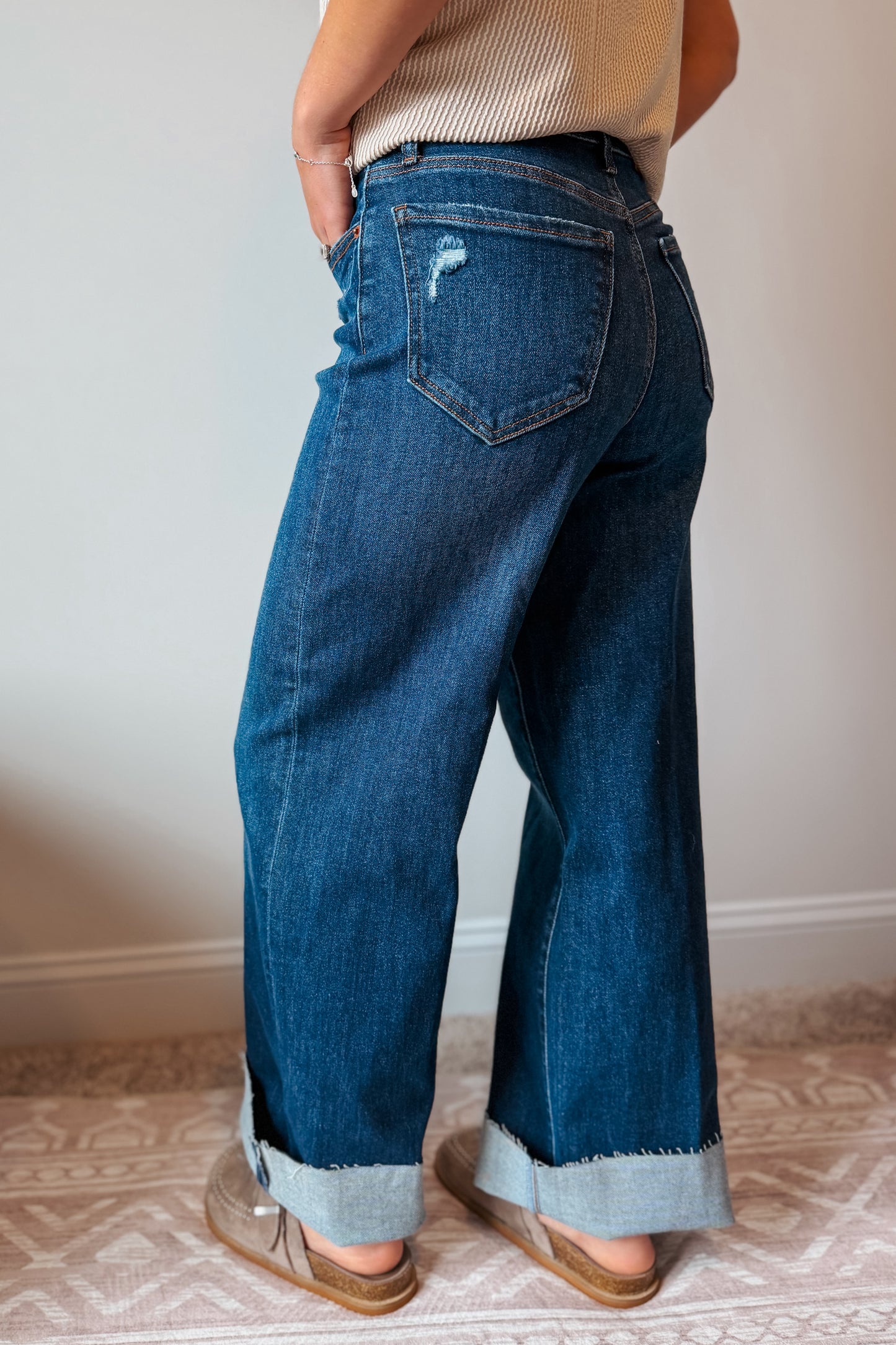 Delilah Cuffed Jeans