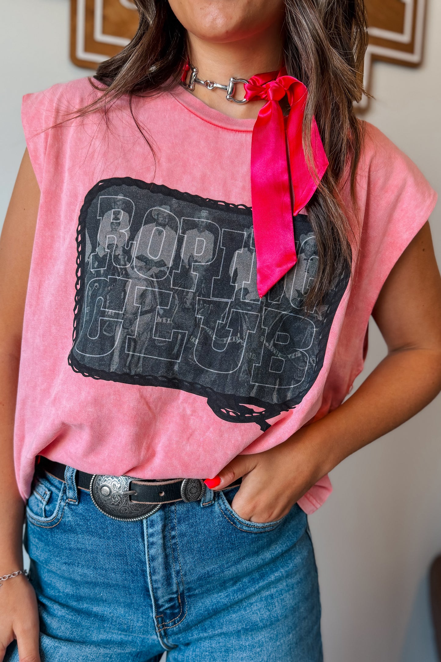 Roping Club Muscle Tank