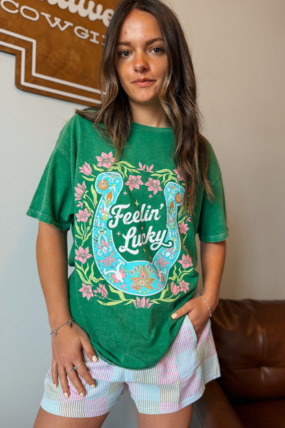 Feelin' Lucky Horseshoe Tee