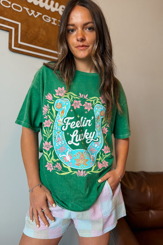 Feelin' Lucky Horseshoe Tee