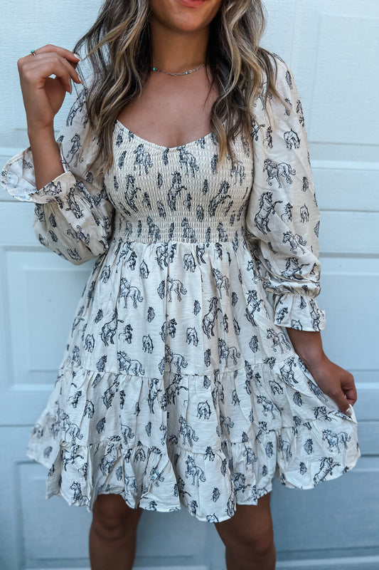 Wild Mustang Dress