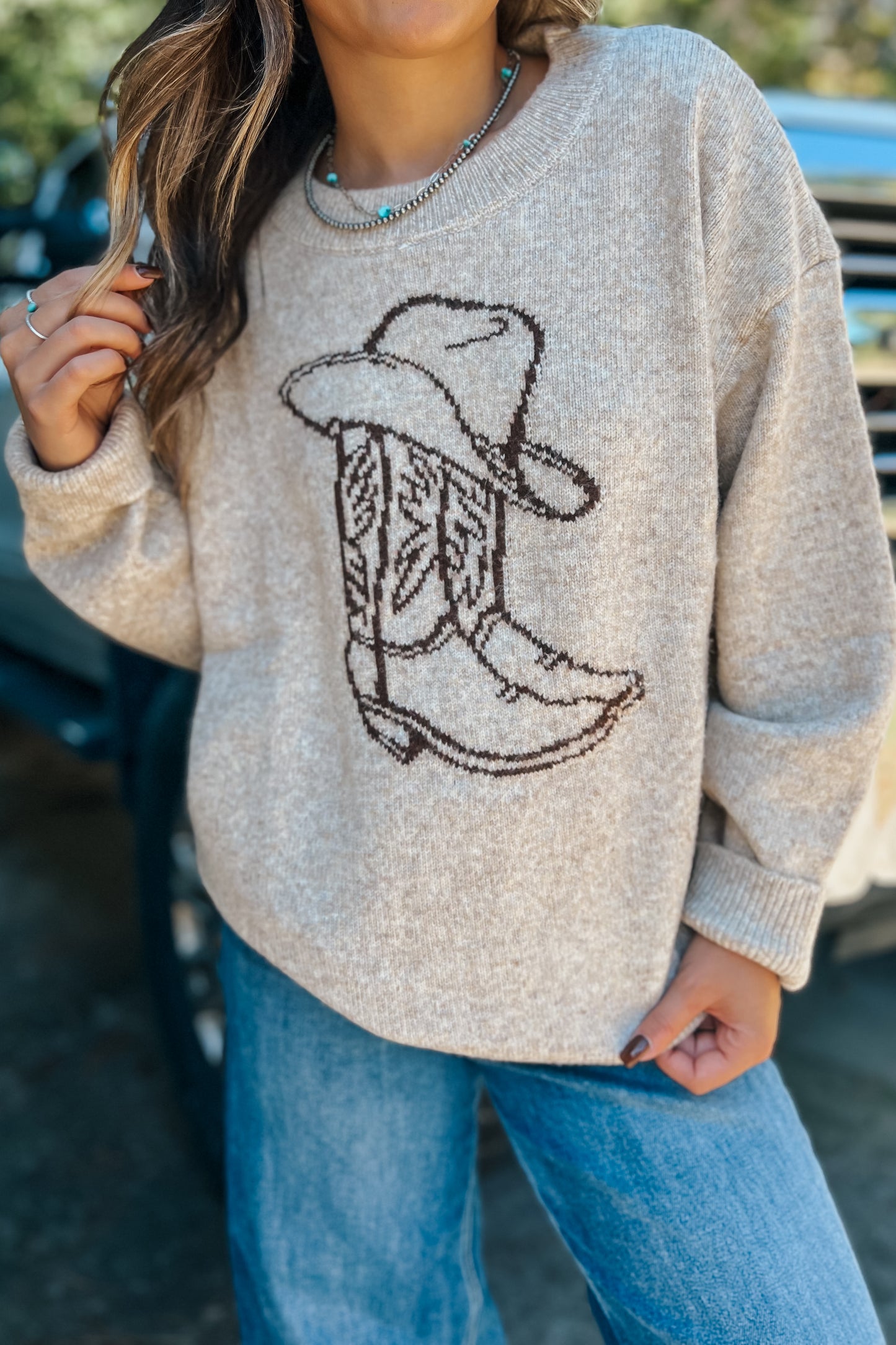 Cowgirl Way Sweater