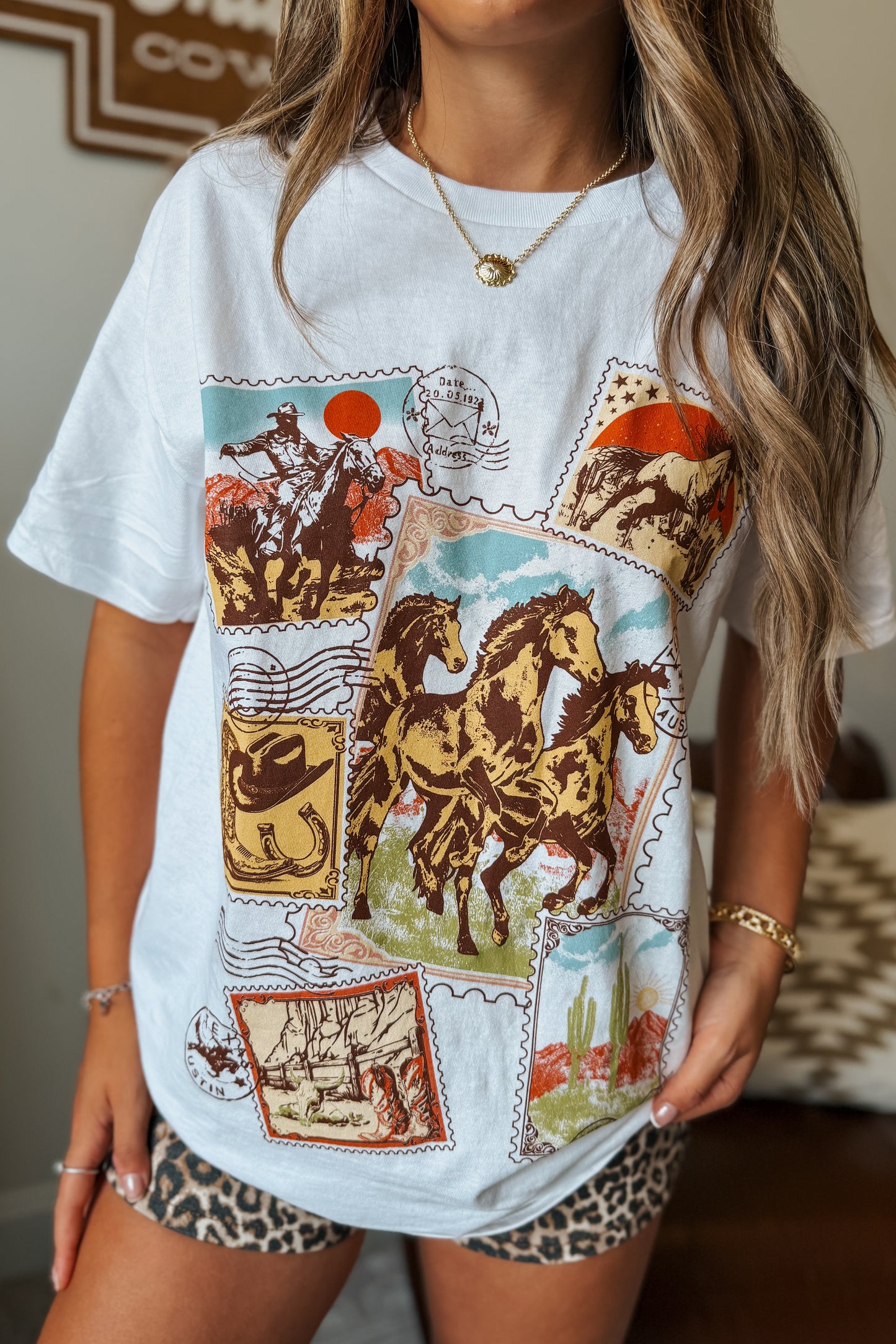Western Stamp Tee