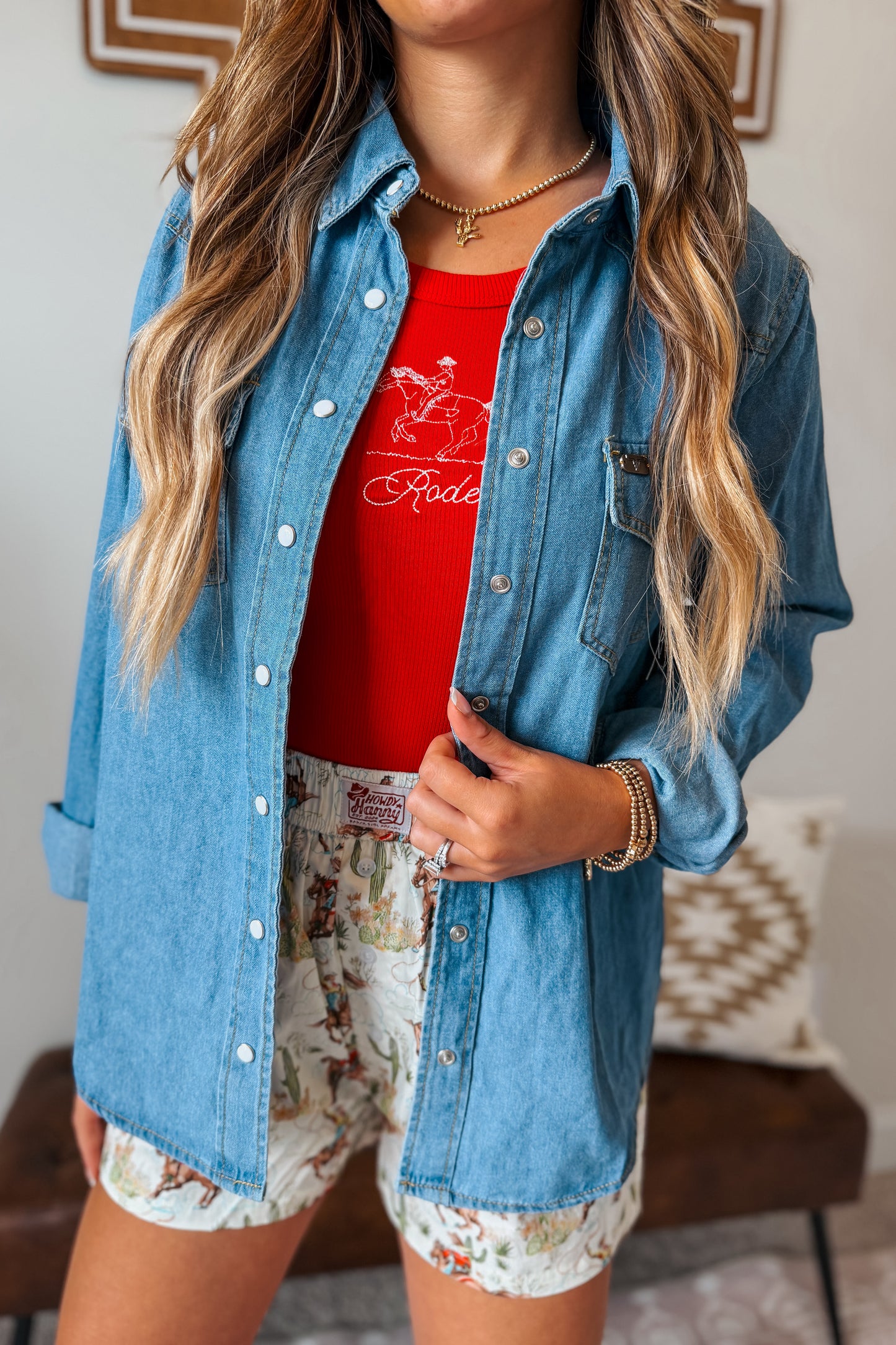 Hometown Denim Pearlsnap