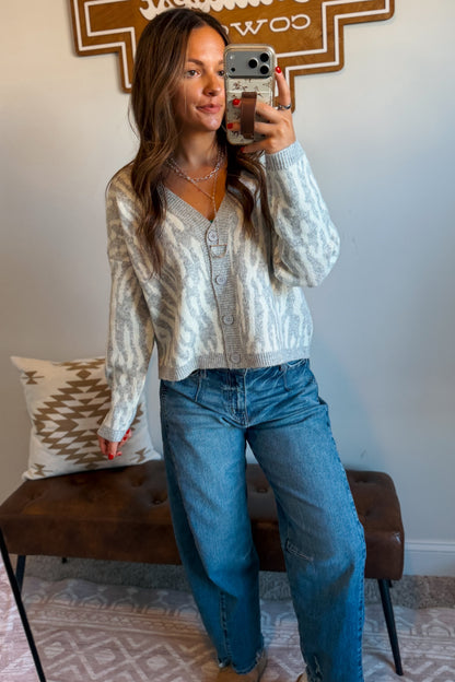 Wild Thing Cardigan | Grey