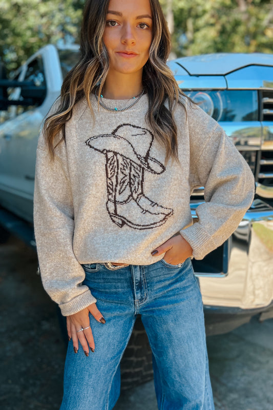 Cowgirl Way Sweater