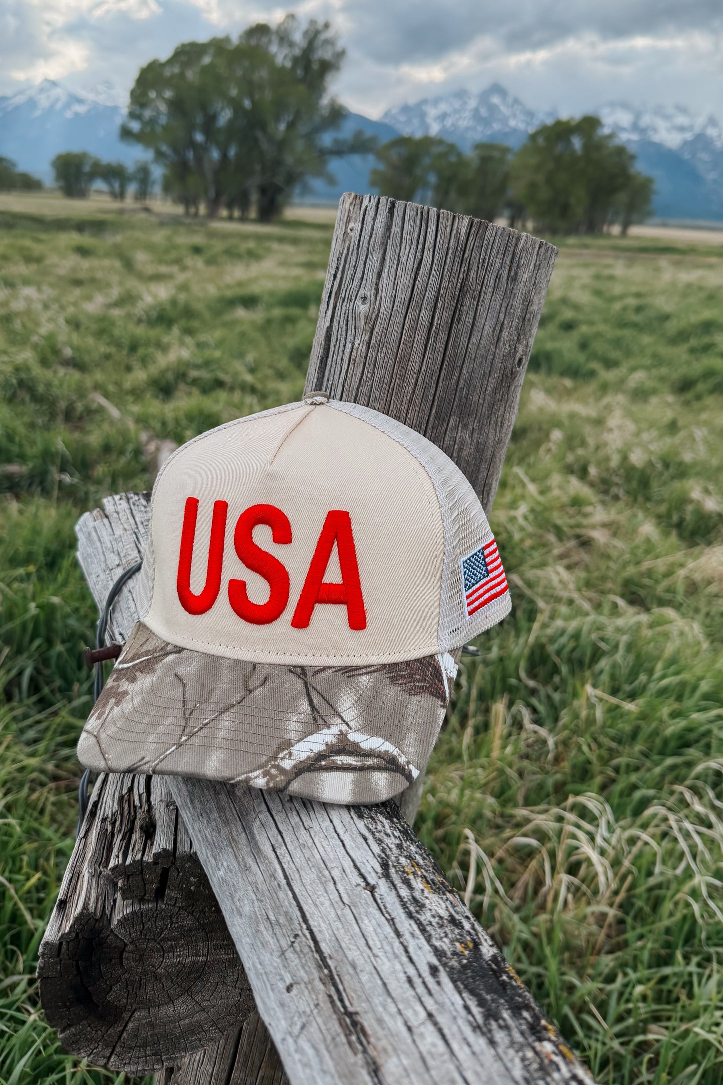 USA Vintage Camo Hat
