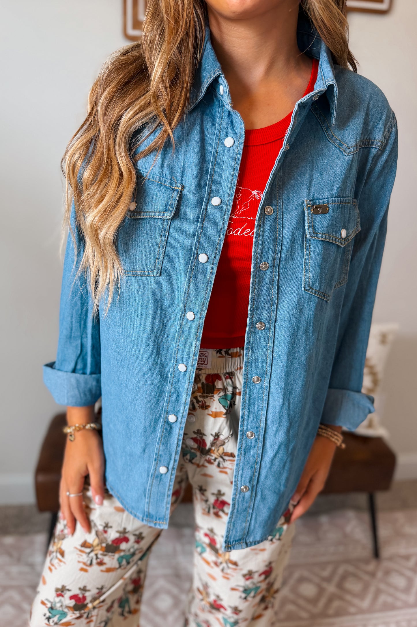 Hometown Denim Pearlsnap