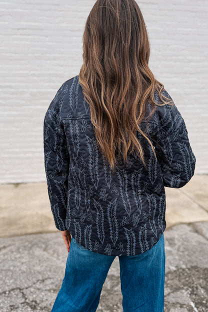 Boot Stitch Quilted Jacket