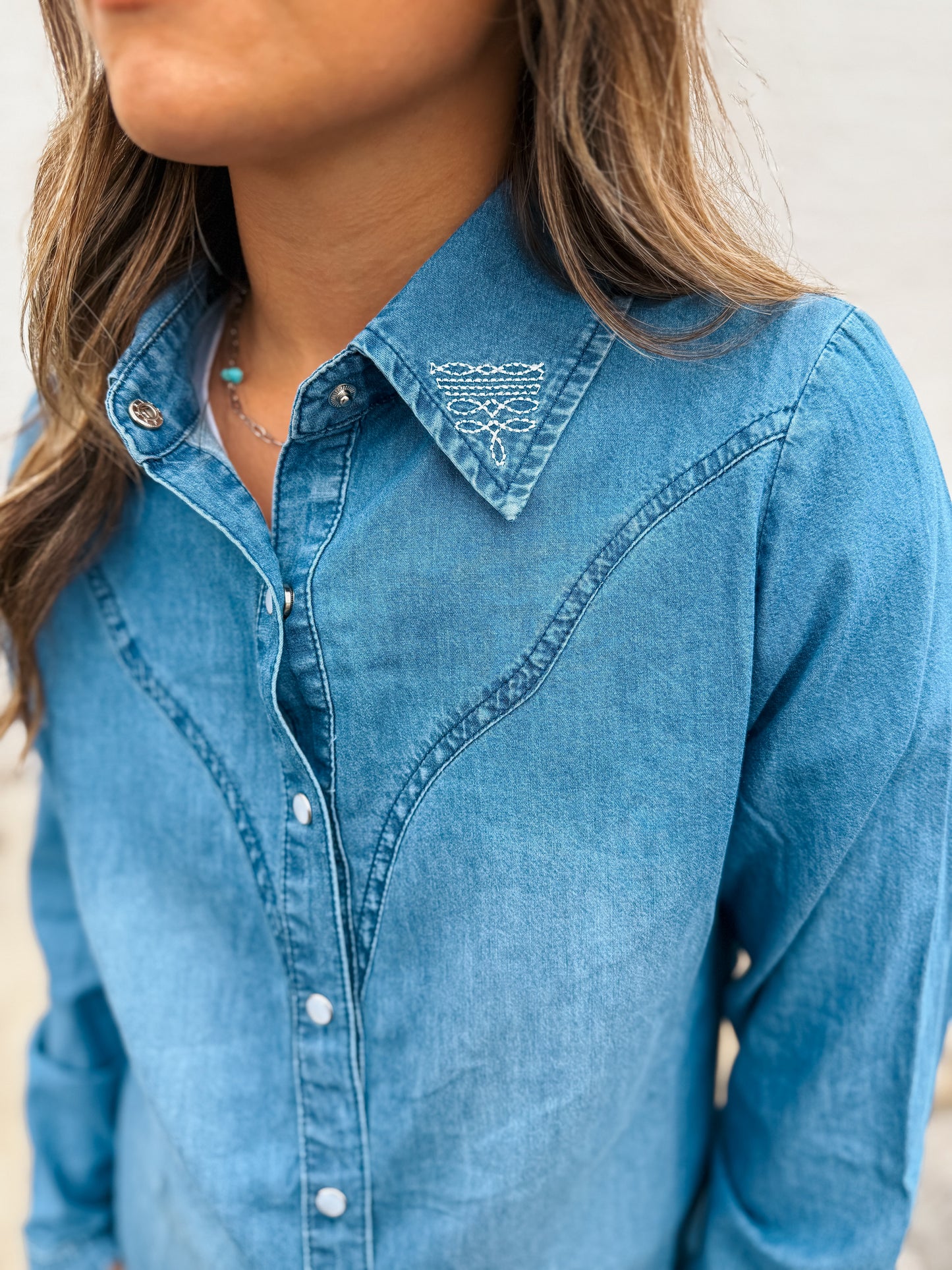 Boot Stitch Pearlsnap