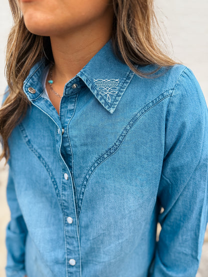 Boot Stitch Pearlsnap