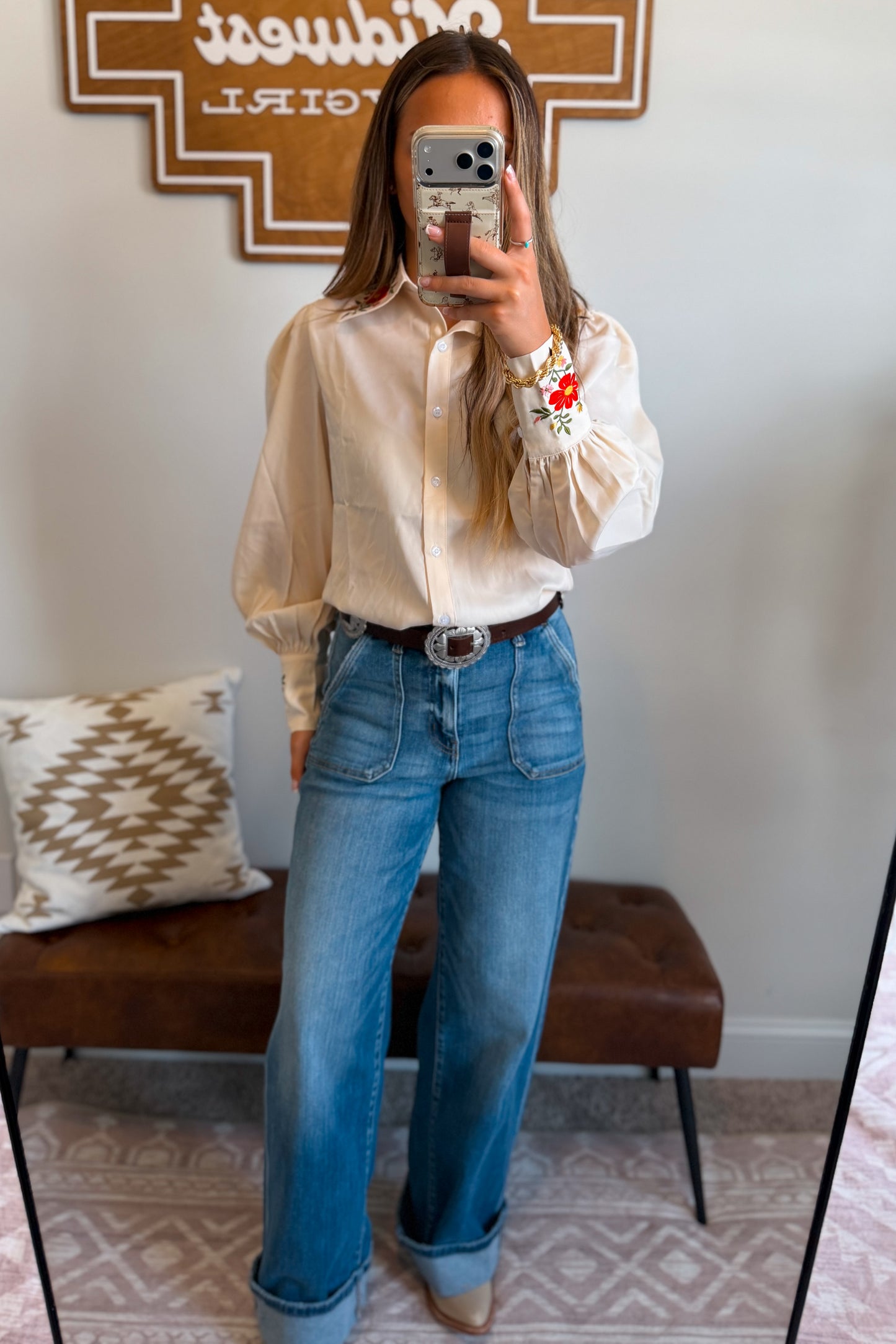 Kennedy Cuffed Jeans