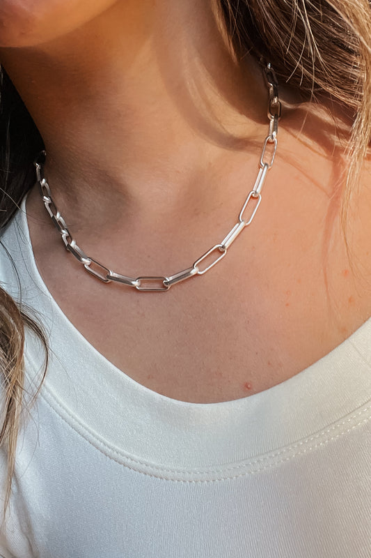 Silver Chain Necklace