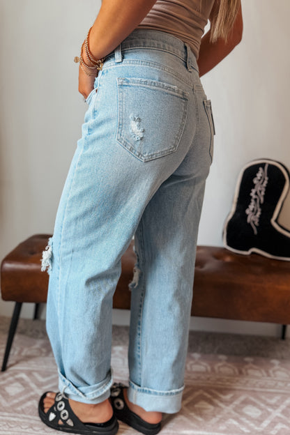 Riley Distressed Jean