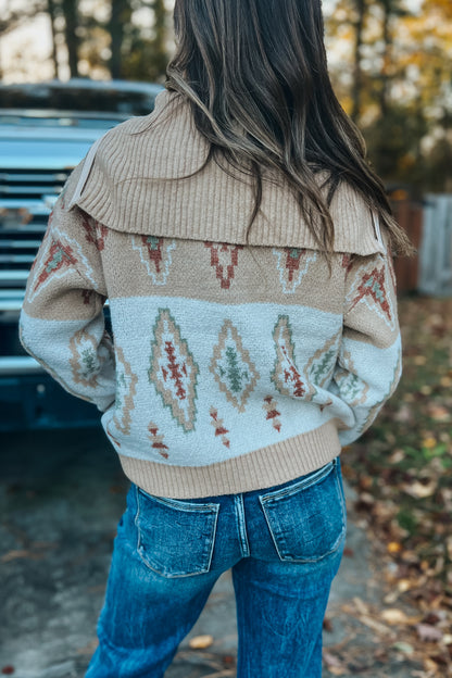 Cattle Drive Aztec Sweater