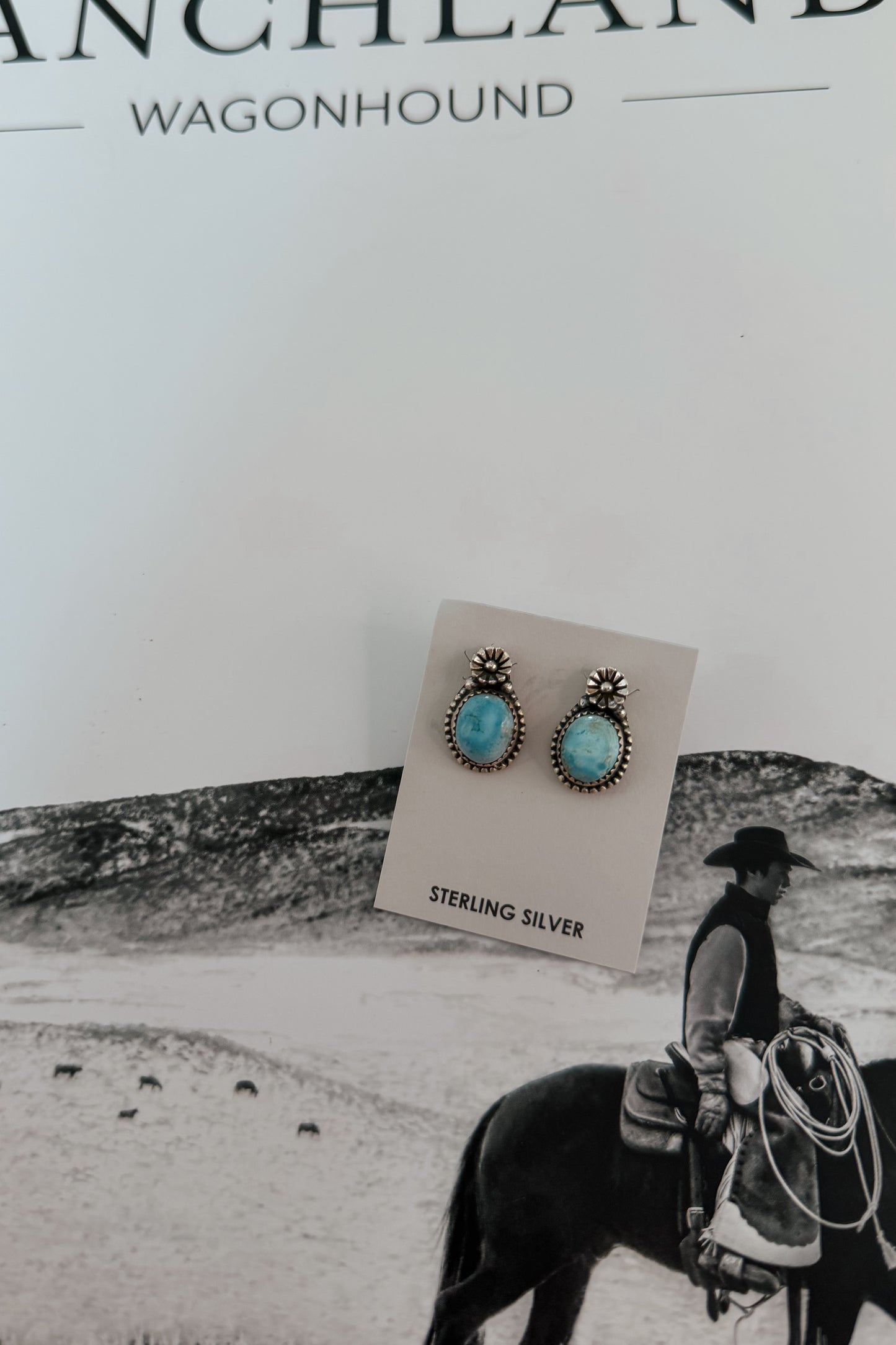 Golden Hills Stud Earrings