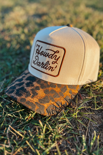 Howdy Darlin’ Trucker Hat | Leopard