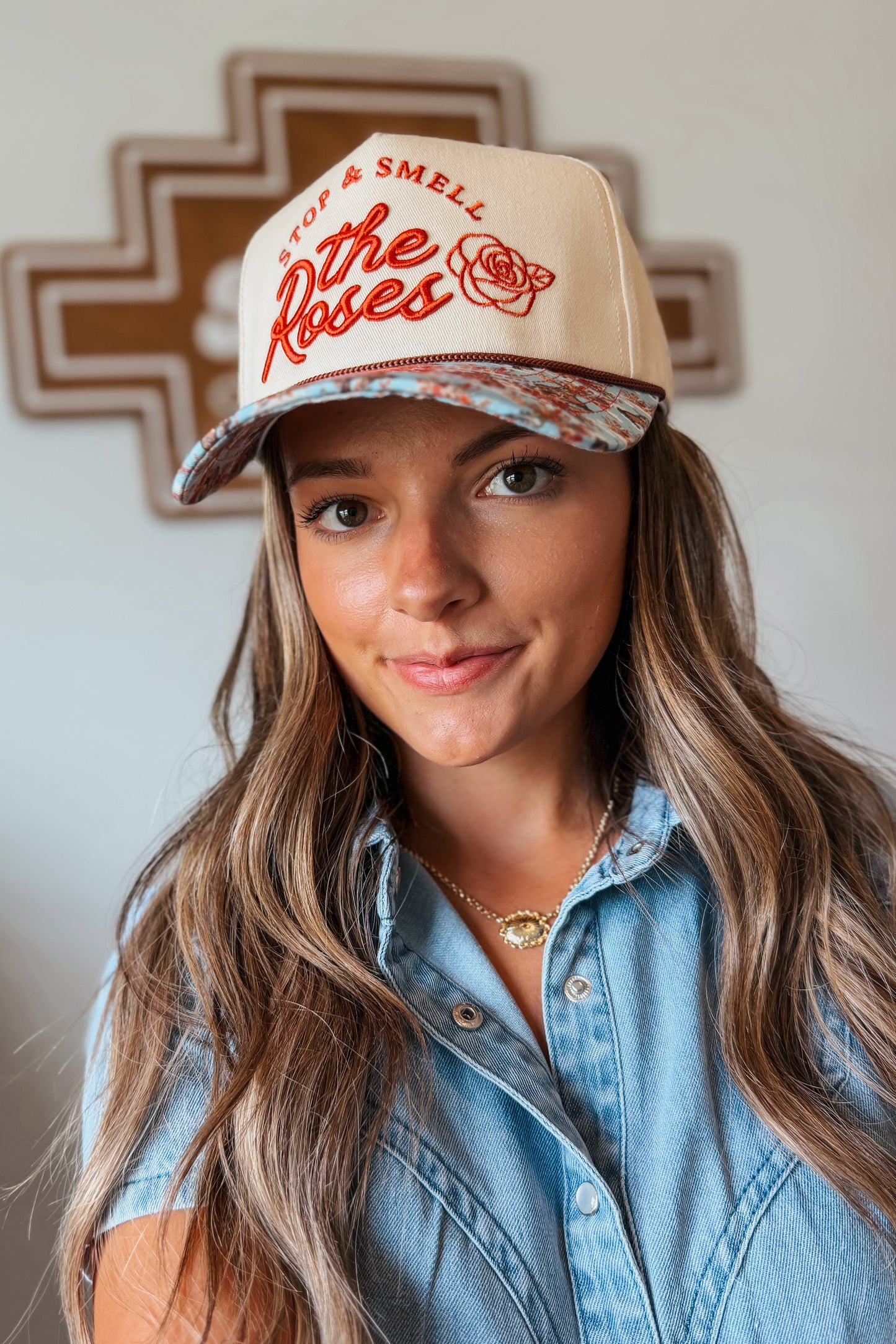 Smell the Roses Hat