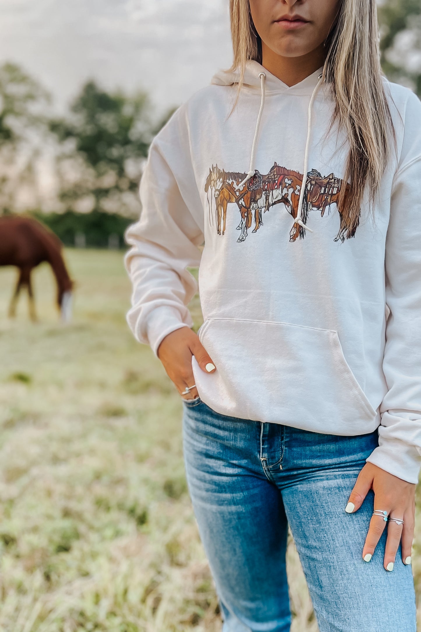 Ranch Horse Hoodie