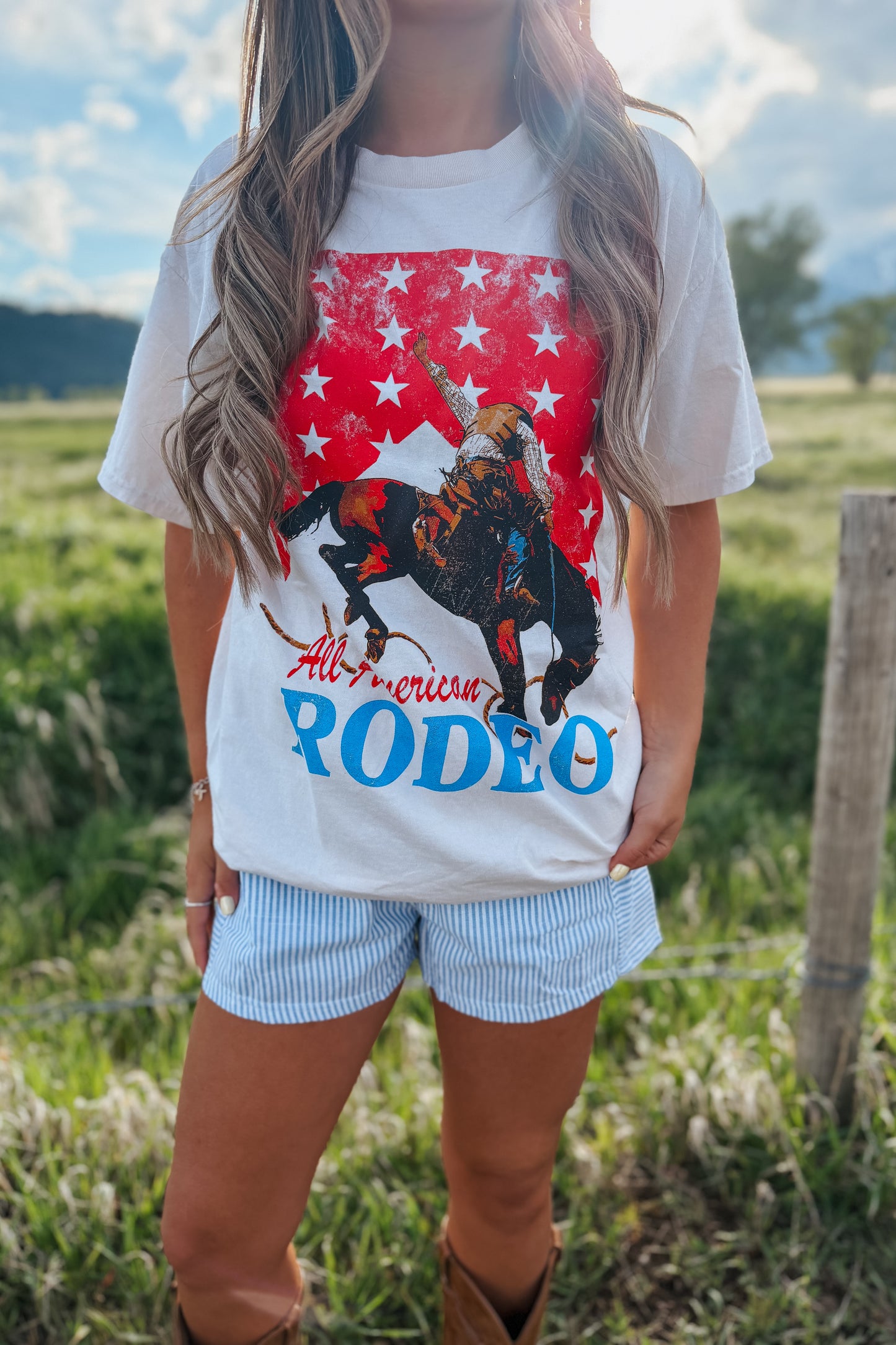 All American Rodeo Tee