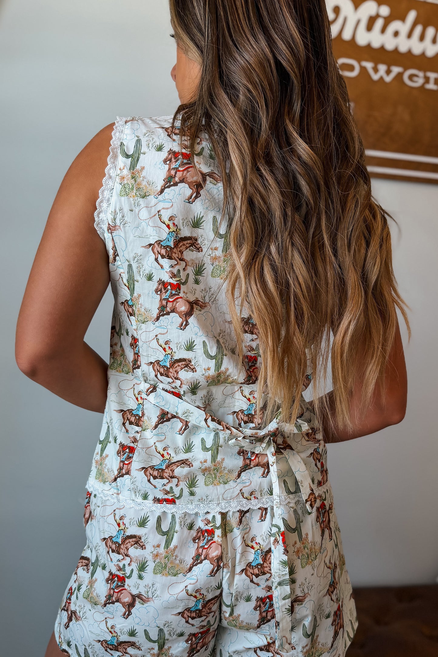 Cactus Cowgirl Top