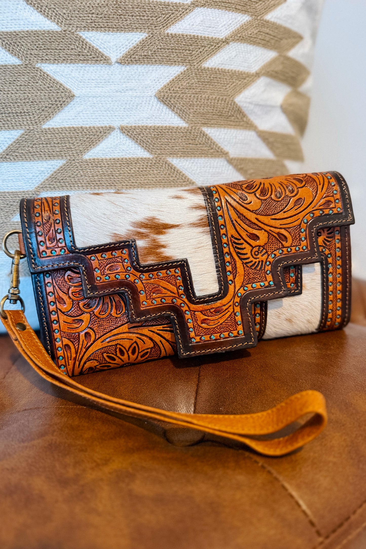 Western Skies Crossbody Wallet