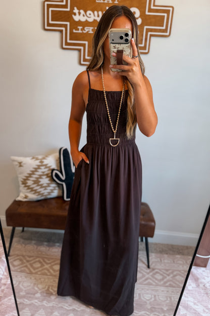 Adley Smocked Maxi Dress