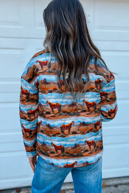 Cowgirl Canyon Quilted Jacket
