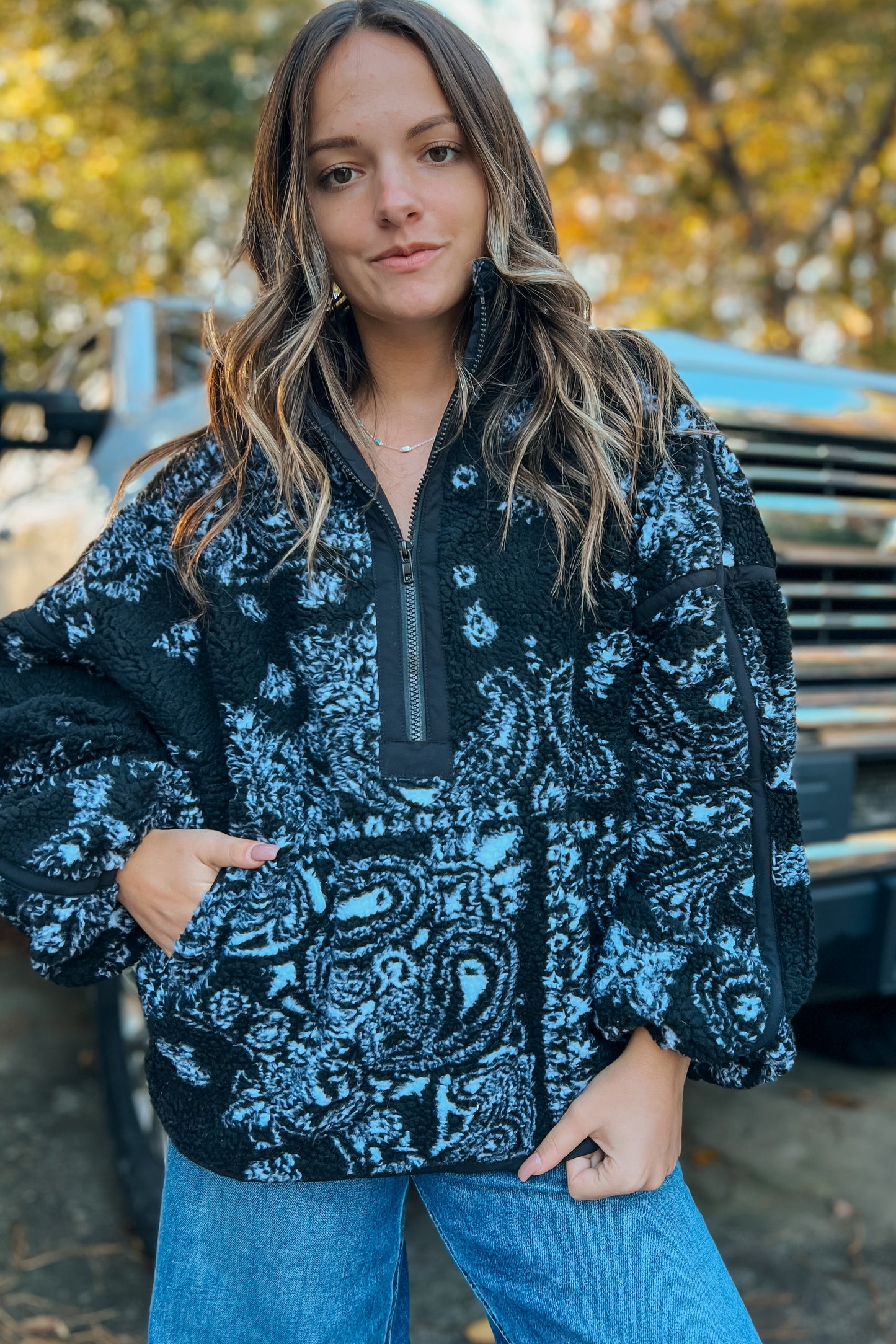 Sherpa Season Top | Black