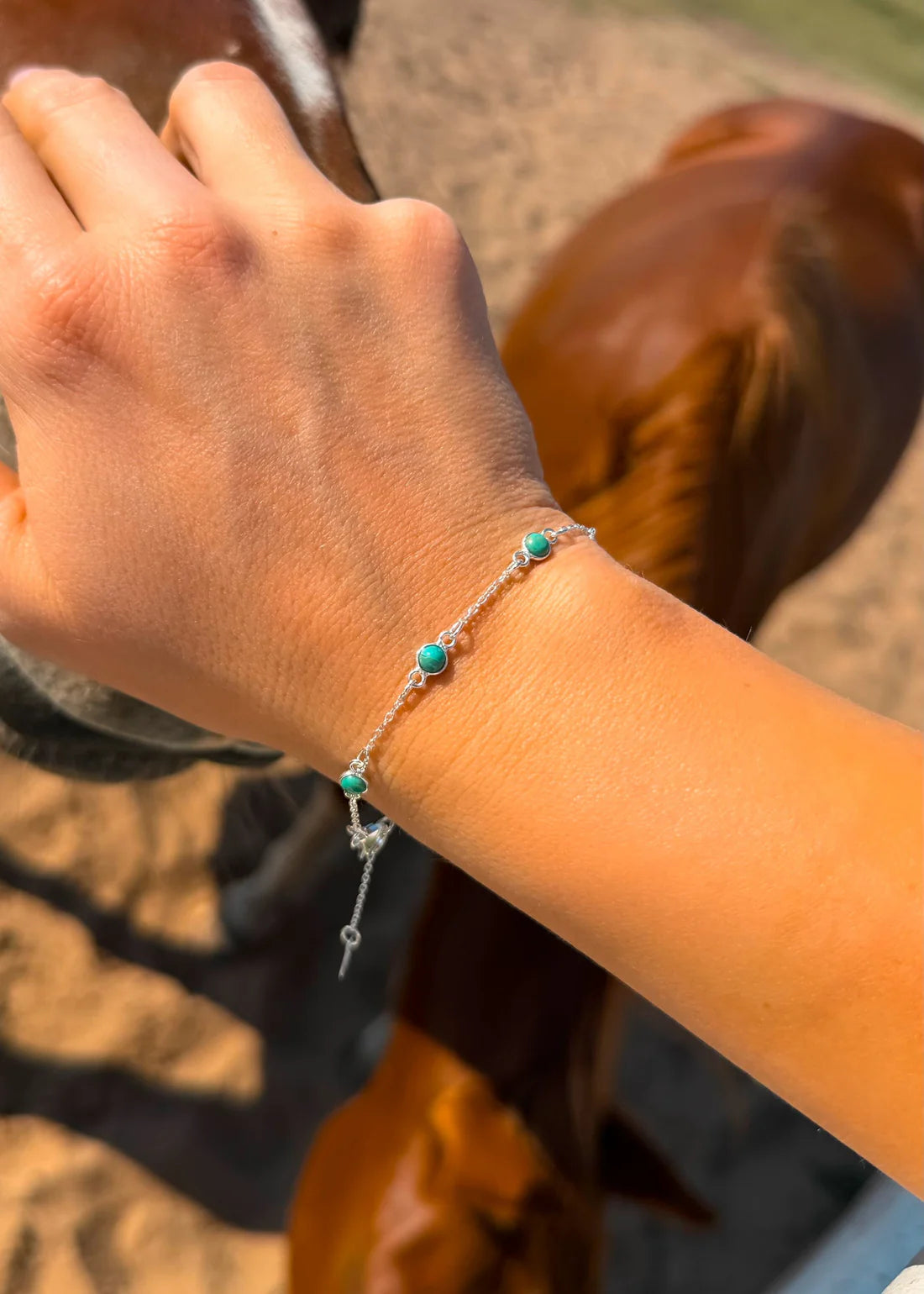 Pony Club Bracelet | Turquoise