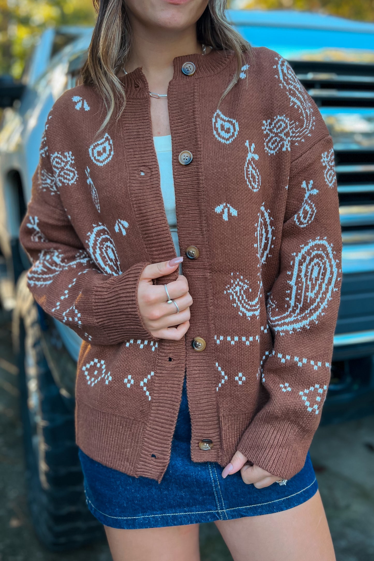Prairie Paisley Cardigan
