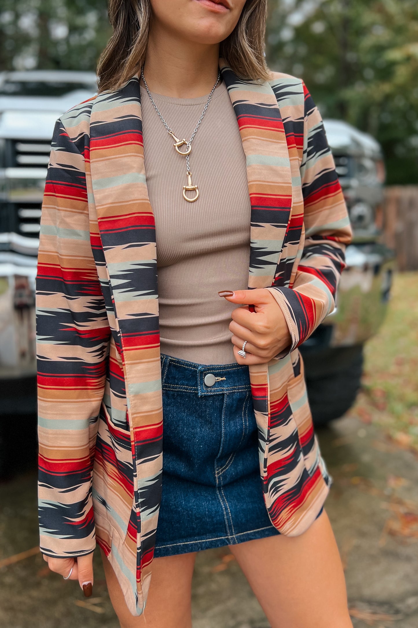 The Charlie Aztec Blazer