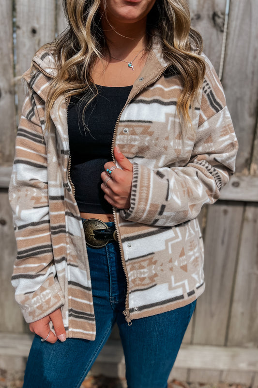 Tan Aztec Jacket