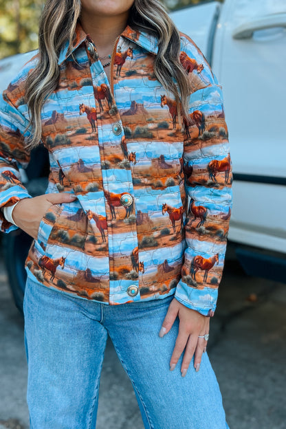 Cowgirl Canyon Quilted Jacket