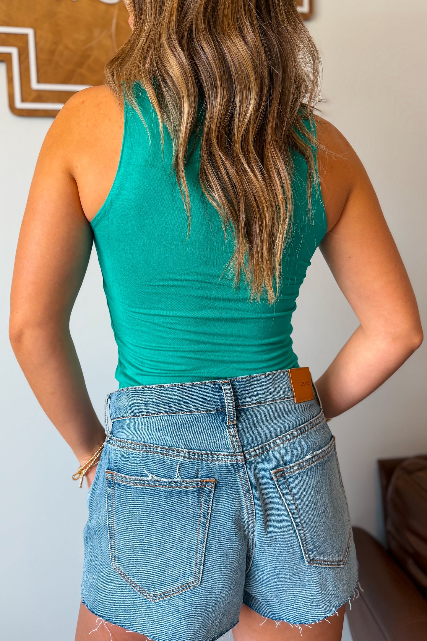 Clara Tank | Kelly Green