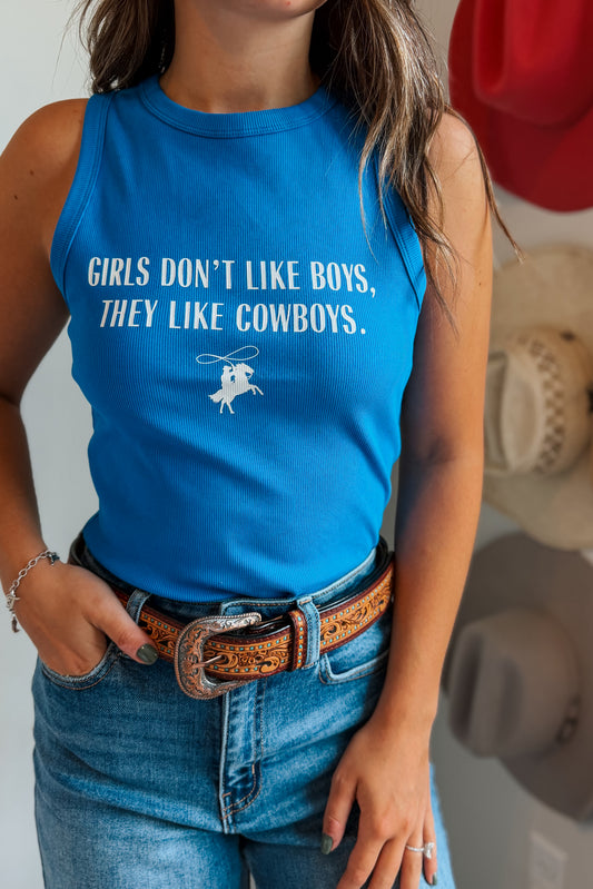 Cowboys Only Tank Top