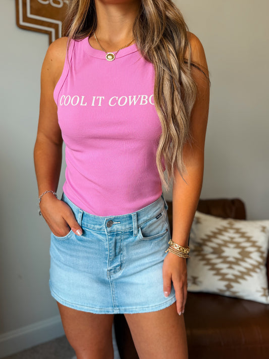 The Della Denim Skort