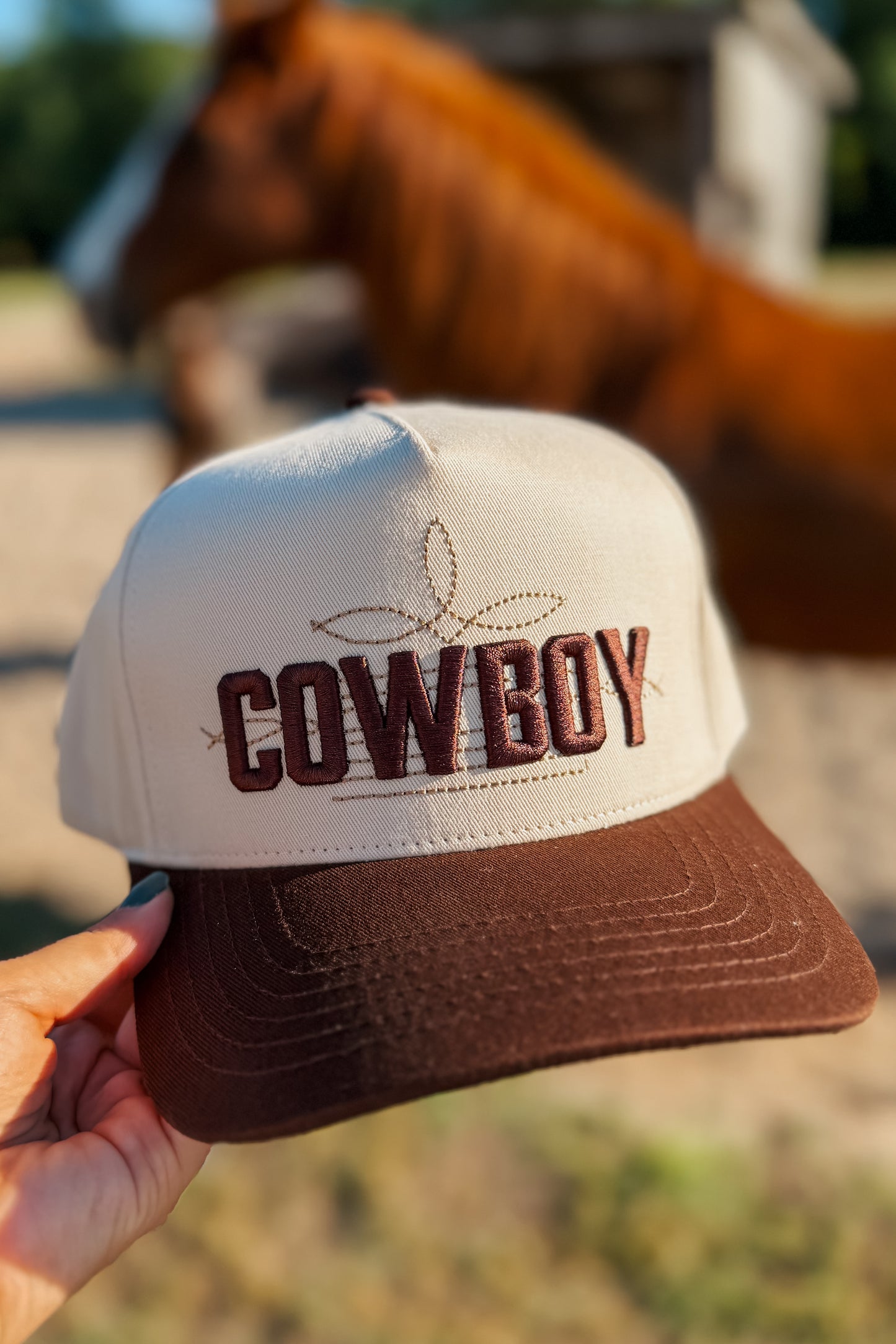 Boot Stitch’s Cowboy Trucker Hat